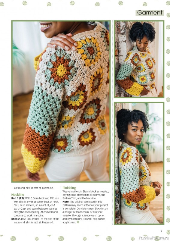 Вязаные проекты крючком в журнале «Crochet Now №119 2025»