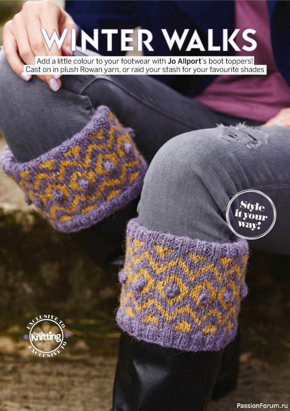 Вязаные проекты крючком в журнале «Simply Knitting №249 2024»