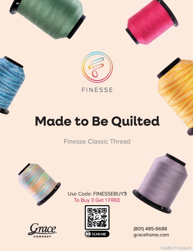 Коллекция проектов для рукодельниц в журнале «Fons & Porter’s Love Of Quilting - Summer 2025»