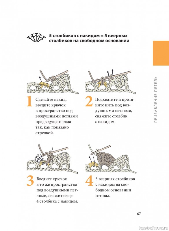 Вязаные проекты в книге «Вязание крючком. Полный японский справочник»