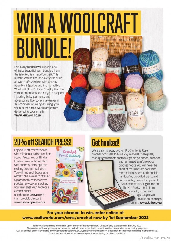 Вязаные проекты крючком в журнале «Crochet Now №83 2022»