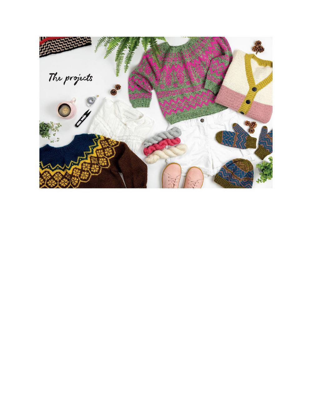 Коллекция проектов крючком в книге &laquo;Colorful Crochet Knitwear&raquo;