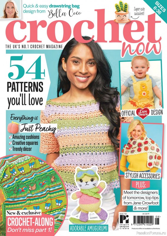 Вязаные проекты крючком в журнале &laquo;Crochet Now №108 2024&raquo;