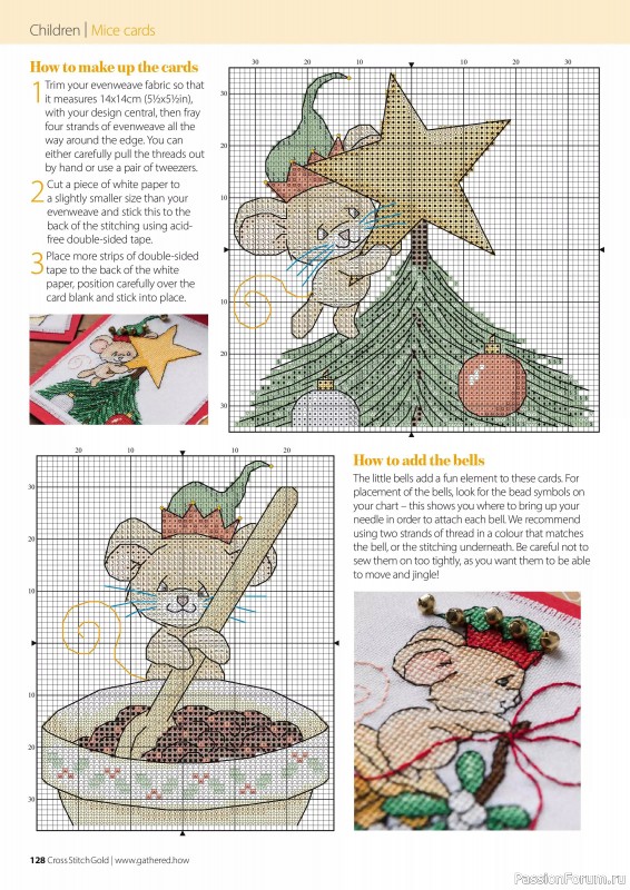 Коллекция вышивки в журнале «Cross Stitch Gold - Christmas 2024»