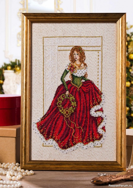 Коллекция вышивки в журнале «Cross Stitch Gold - Christmas Collection 2023»