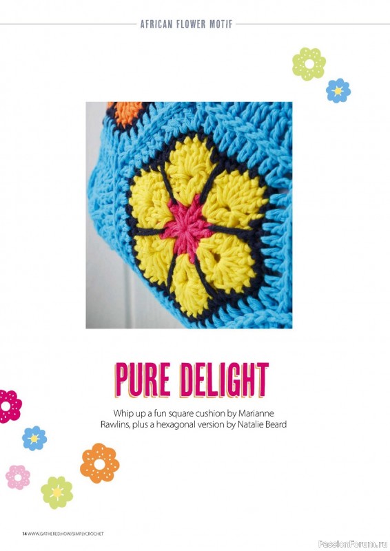 Вязаные модели крючком в журнале «Simply Crochet №124 2022»