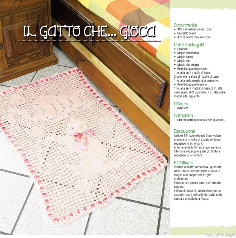 Вязаные проекты крючком в журнале «Scuola Uncinetto Filet №1 2022»