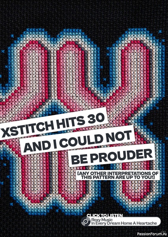 Коллекция вышивки в журнале «XStitch Magazine №30 2024»