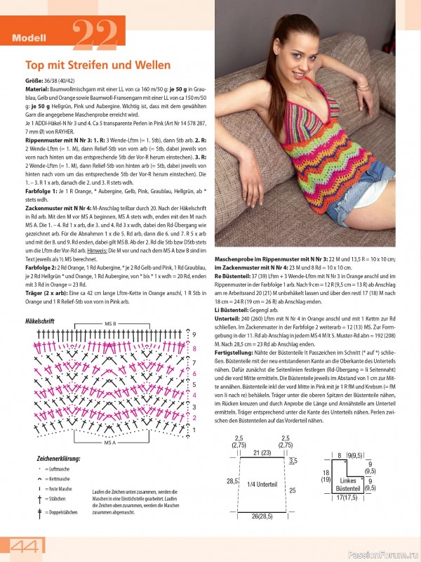 Вязаные модели в журнале «Meine Häkelmode Sonderheft MH069 2025»