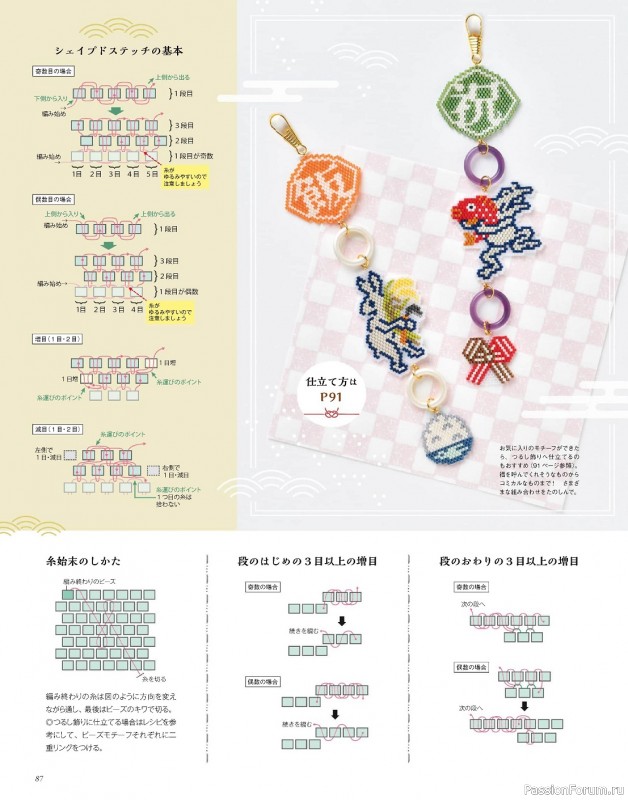 Коллекция проектов для рукодельниц в журнале «Bead friend - Autumn 2023»