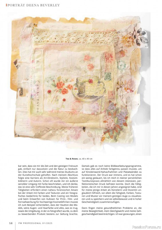 Коллекция проектов для рукодельниц в журнале «Patchwork Professional №1 2025»