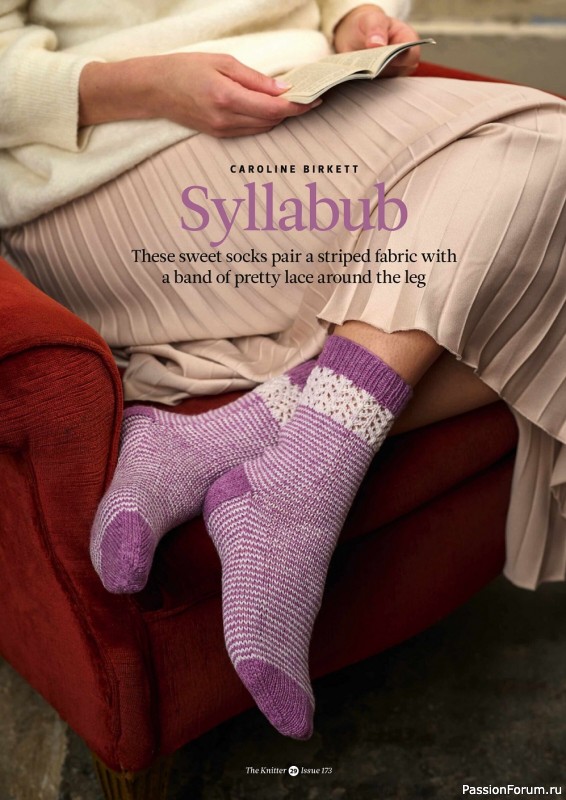Вязаные модели для всей семьи в журнале "The Knitter №173 2022"