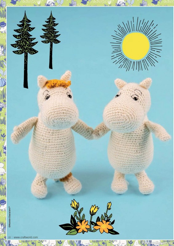 Вязаные проекты крючком в журнале «Crochet Now №107 2024»