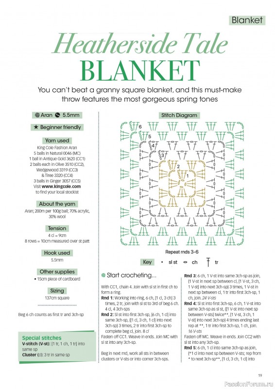 Вязаные проекты крючком в журнале «Crochet Now №119 2025»