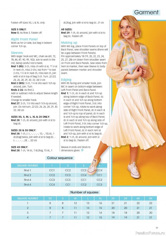 Вязаные проекты крючком в журнале «Crochet Now №121 2025»