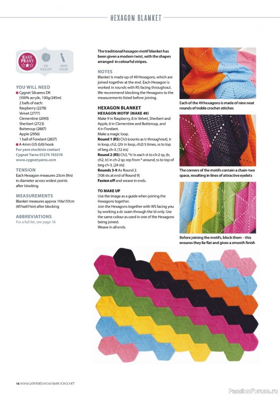 Вязаные проекты крючком в журнале «Simply Crochet №144 2023»