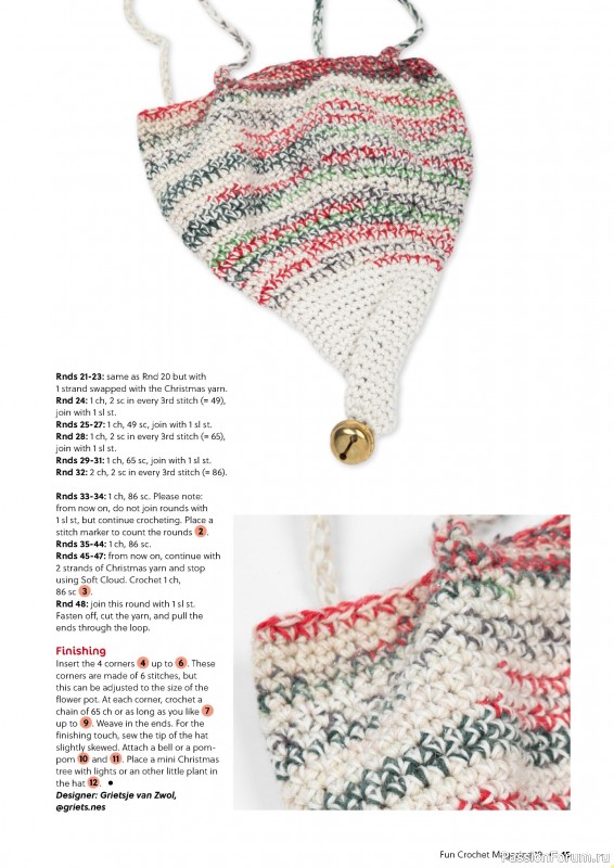 Вязаные проекты в журнале «Fun Crochet Magazine №19 2024»