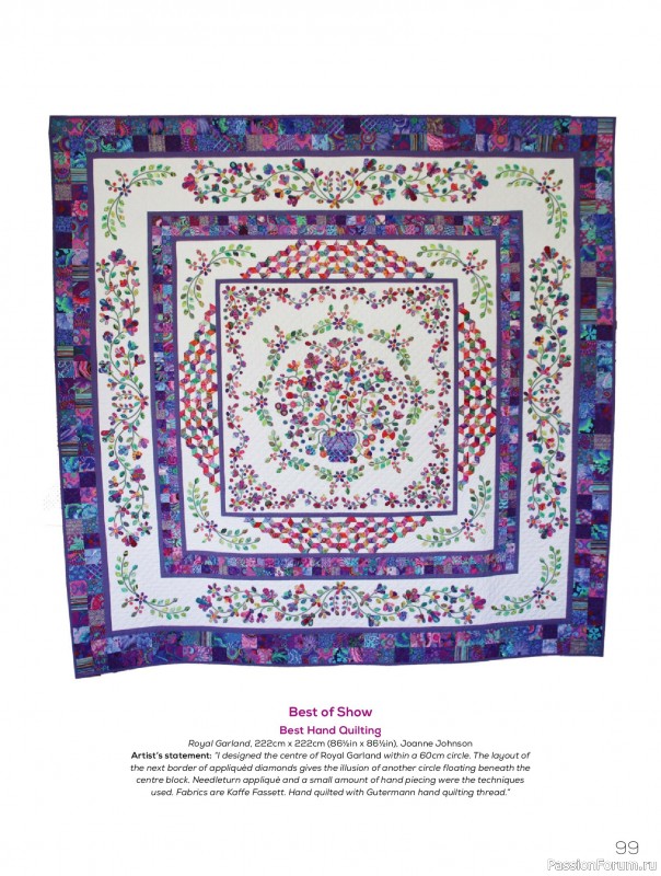 Коллекция проектов для рукодельниц в журнале «Quilters Companion №132 2025»