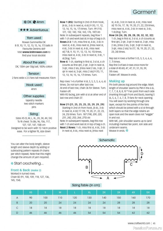Вязаные модели крючком в журнале «Crochet Now №92 2023»