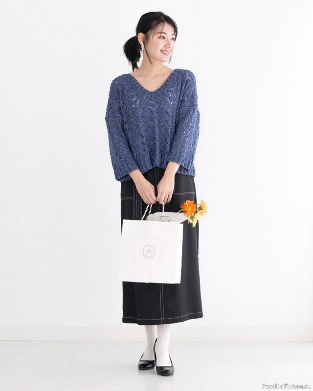 Вязаные модели в журнале «Knit Ange - Spring 2024»