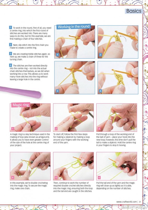 Вязаные проекты крючком в журнале «Crochet Now №103 2024»