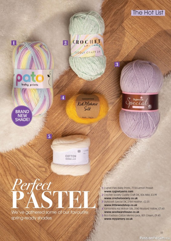 Вязаные проекты крючком в журнале «Crochet Now №119 2025»