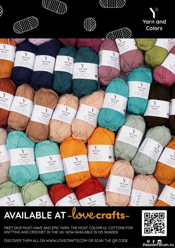 Вязаные проекты крючком в журнале «Simply Crochet №152 2024»