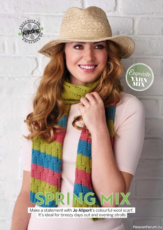 Вязаные проекты крючком в журнале «Simply Knitting №250 2024»