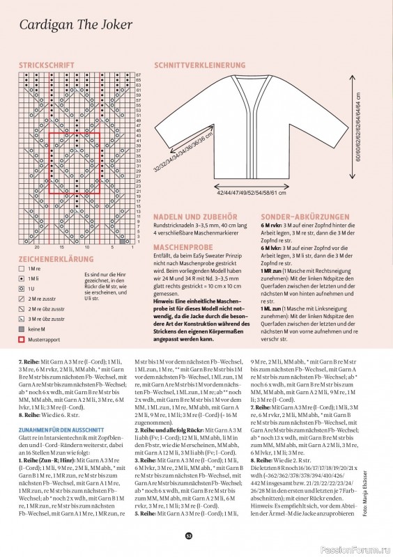 Вязаные проекты спицами в журнале «The Knitter Germany №65 2023»