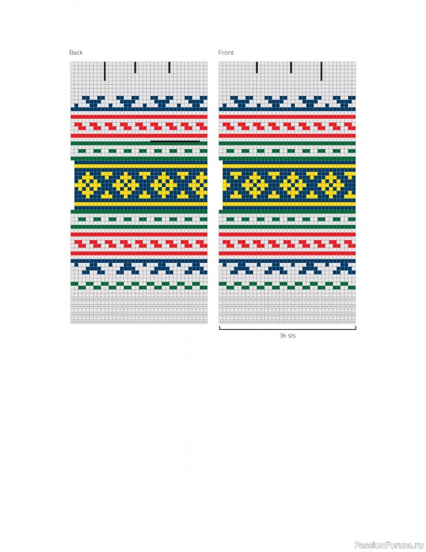 Вязаные проекты в книге «The Big Book of Latvian Mittens». 3 часть
