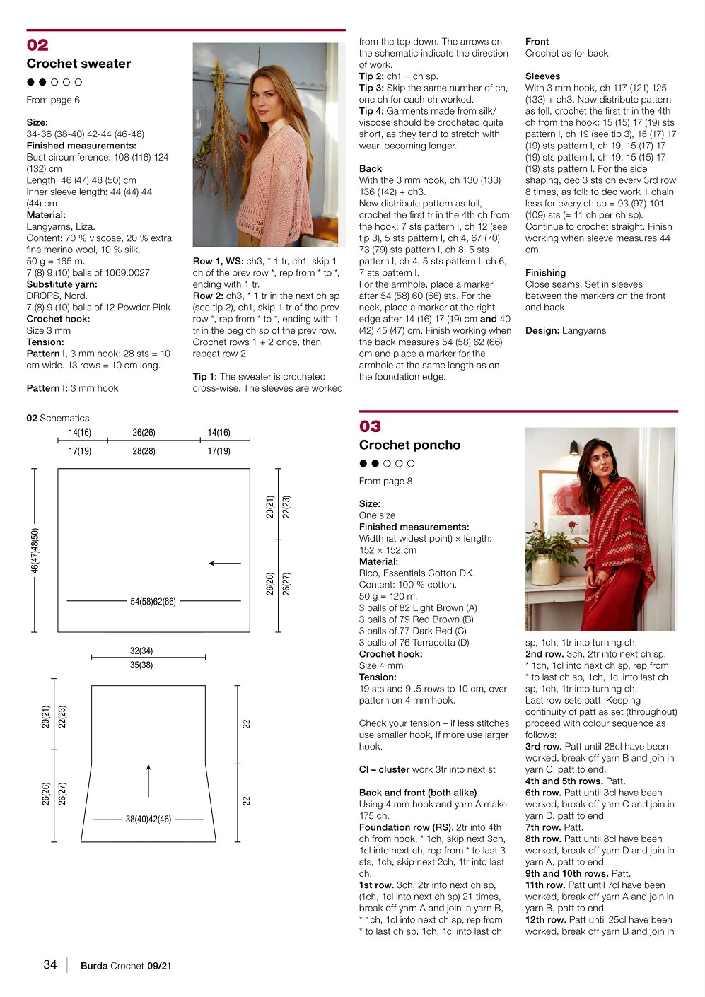 Журнал "Burda Crochet" №9 2021