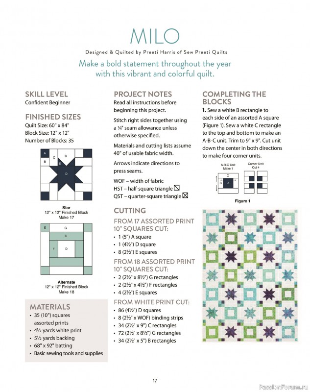 Коллекция проектов для рукодельниц в журнале «Quilter’s World Special - Perfectly Precut 2025»