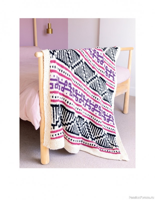 Коллекция техник и схем вязания в книге «Mosaic Knitting». Продолжение