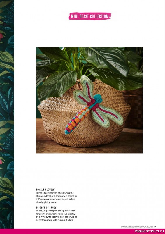 Вязаные модели крючком в журнале «Simply Crochet №120 2022»