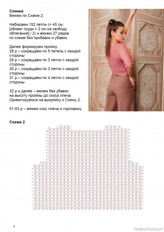 Вязаные модели в журнале «Пико №2 2022»