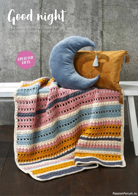 Вязаные проекты крючком в журнале «Simply Crochet №148 2024»
