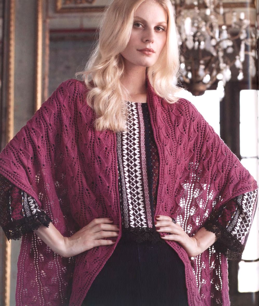 40 проектов вязания в журнале &quot;Vogue Knitting Lace&quot;: 40 Bold &amp; Delicate Knits 2021
