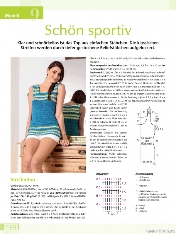 Вязаные модели в журнале «Meine Häkelmode Sonderheft MH069 2025»