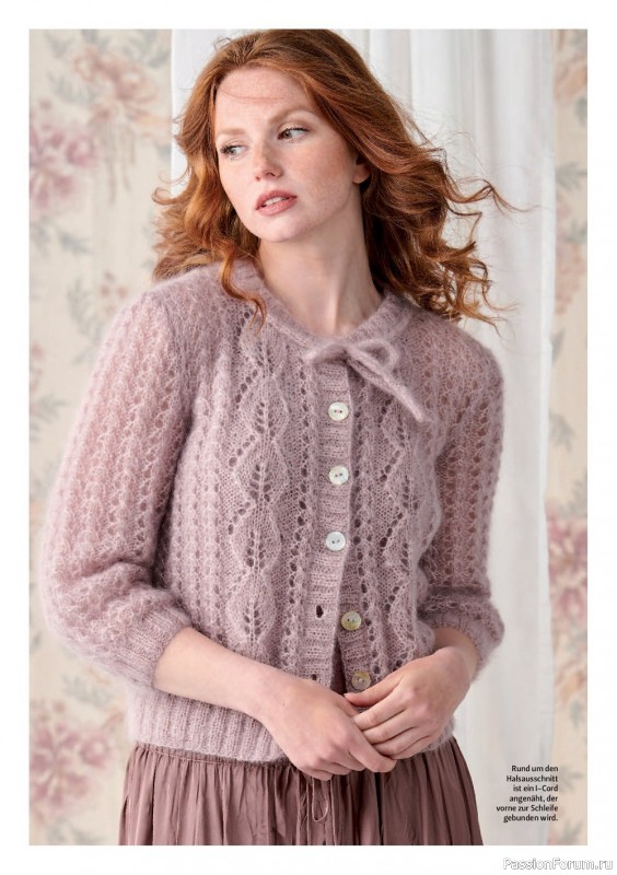 Вязаные модели в журнале «The Knitter Germany №59 2022»