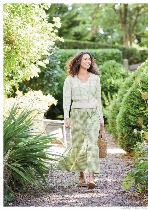 Вязаные проекты в журнале «Rowan - 12 Timeless Summer Knits»