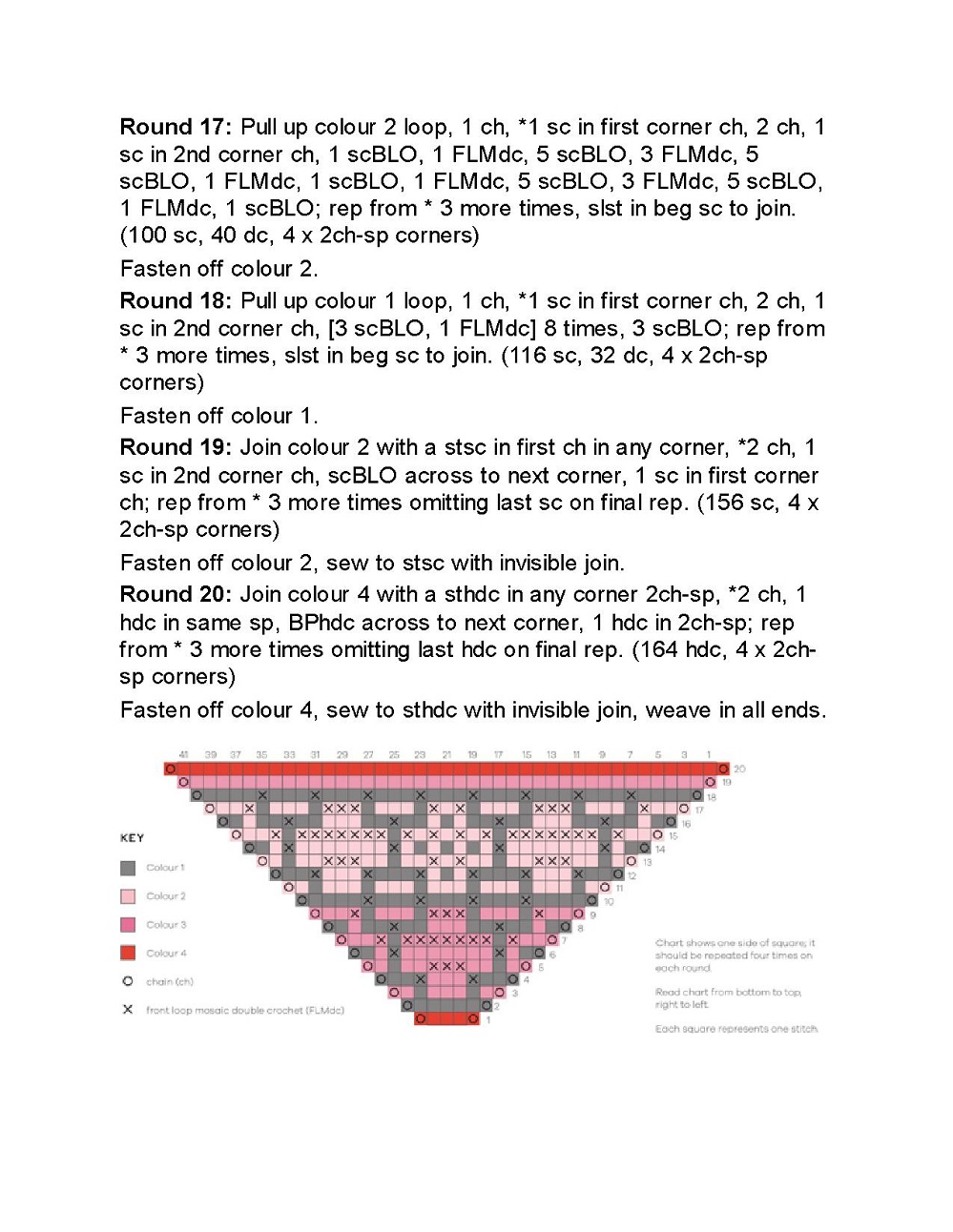 Коллекция проектов крючком в книге &laquo;100 Crochet Tiles&raquo;