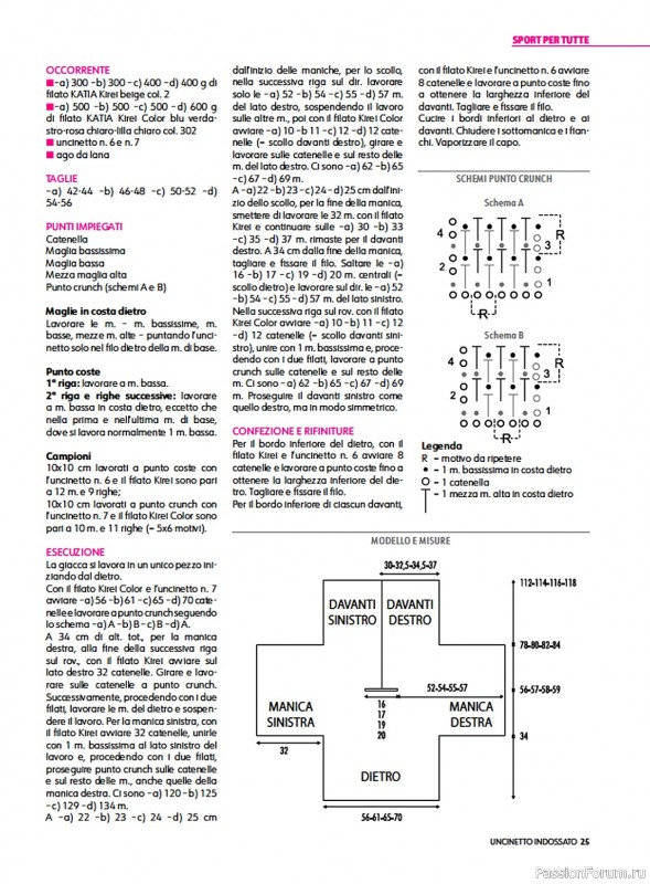 Вязаные проекты в журнале «Uncinetto Indossato №1 2023»