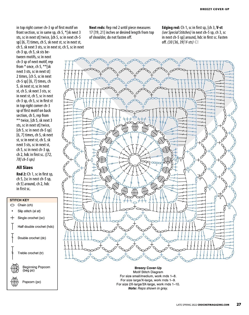 Вязание для всей семьи в журнале &laquo;Crochet Specials - Late Spring 2022&raquo;
