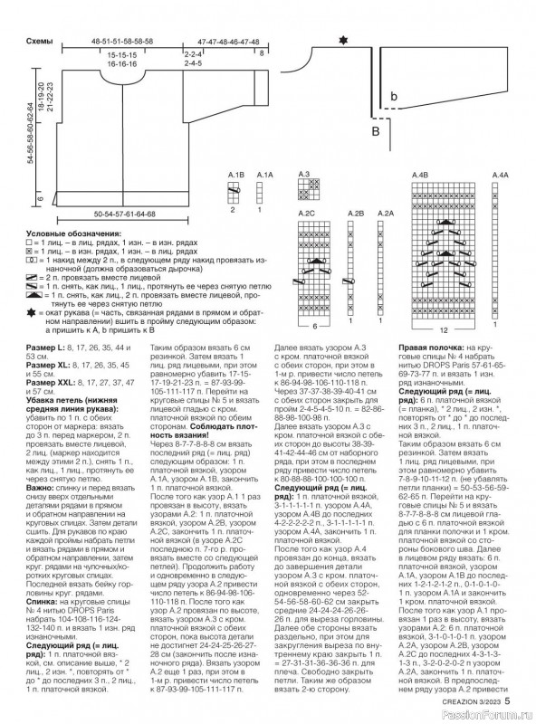 Вязаные модели в журнале «Creazion №3 2023»
