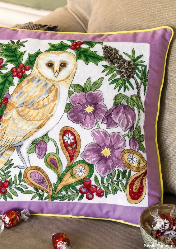 Коллекция вышивки в журнале «Cross Stitch Gold - Christmas 2024»