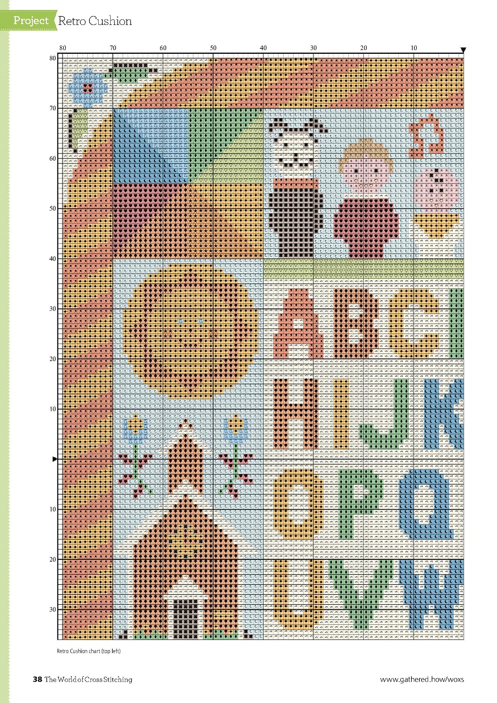 Идей для вышивания в журнале "The World of Cross Stitching №317 2022"