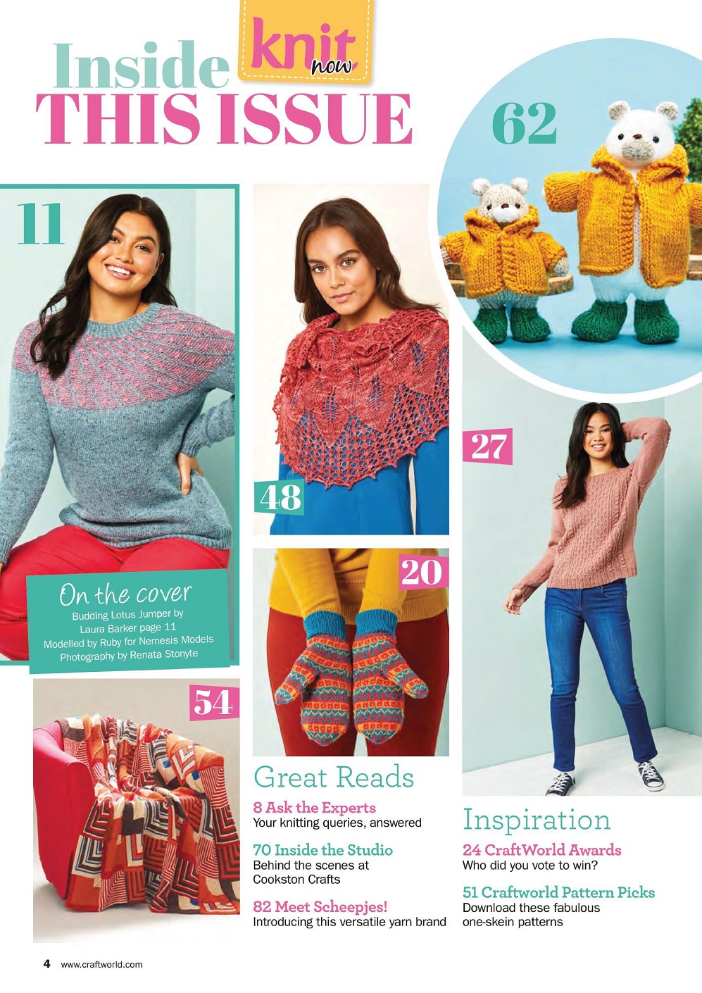 Коллекция вязаной одежды в журнале &laquo;Knit Now №138 2022&raquo;