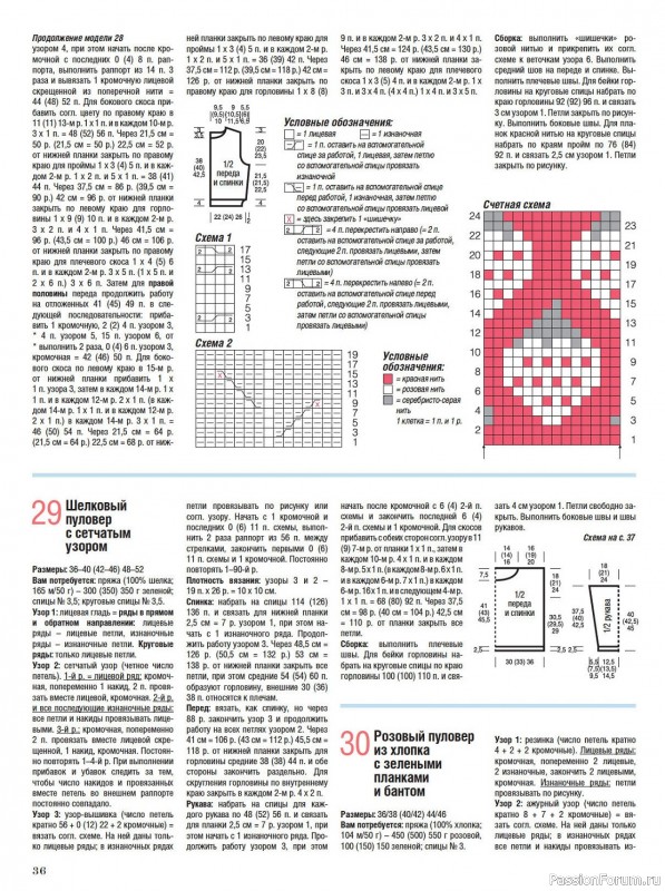Вязаные модели в журнале «Сабрина №4 2024»