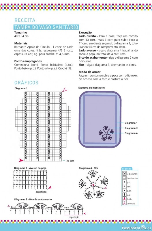 Вязаные проекты крючком в журнале «Artesanato Simples №7 2022 - Croche»