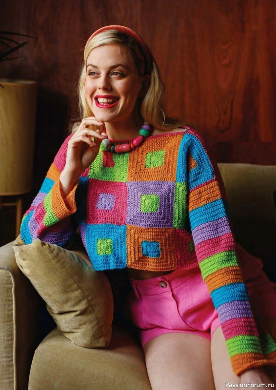 Вязаные проекты крючком в журнале «Inside Crochet №149 2022»